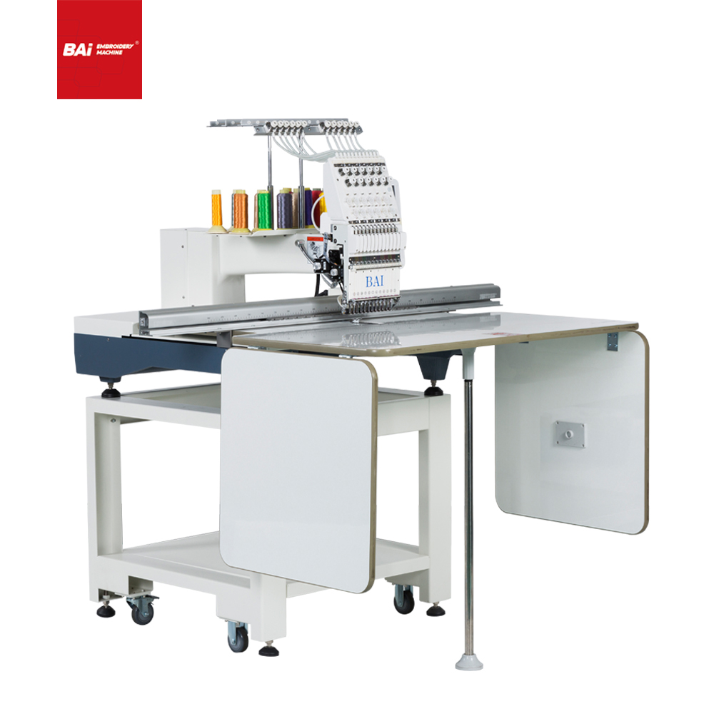 BAI One Head Good Quality Speed Embroidery Machine with Low Price for Garment