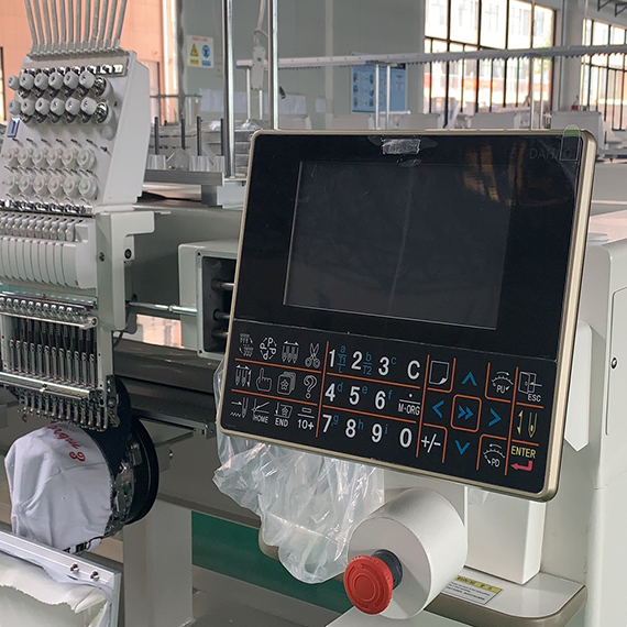 BAI Dahao D56 Control 12 Head Computer Embroidery Machine Price for Sale Buy used embroidery