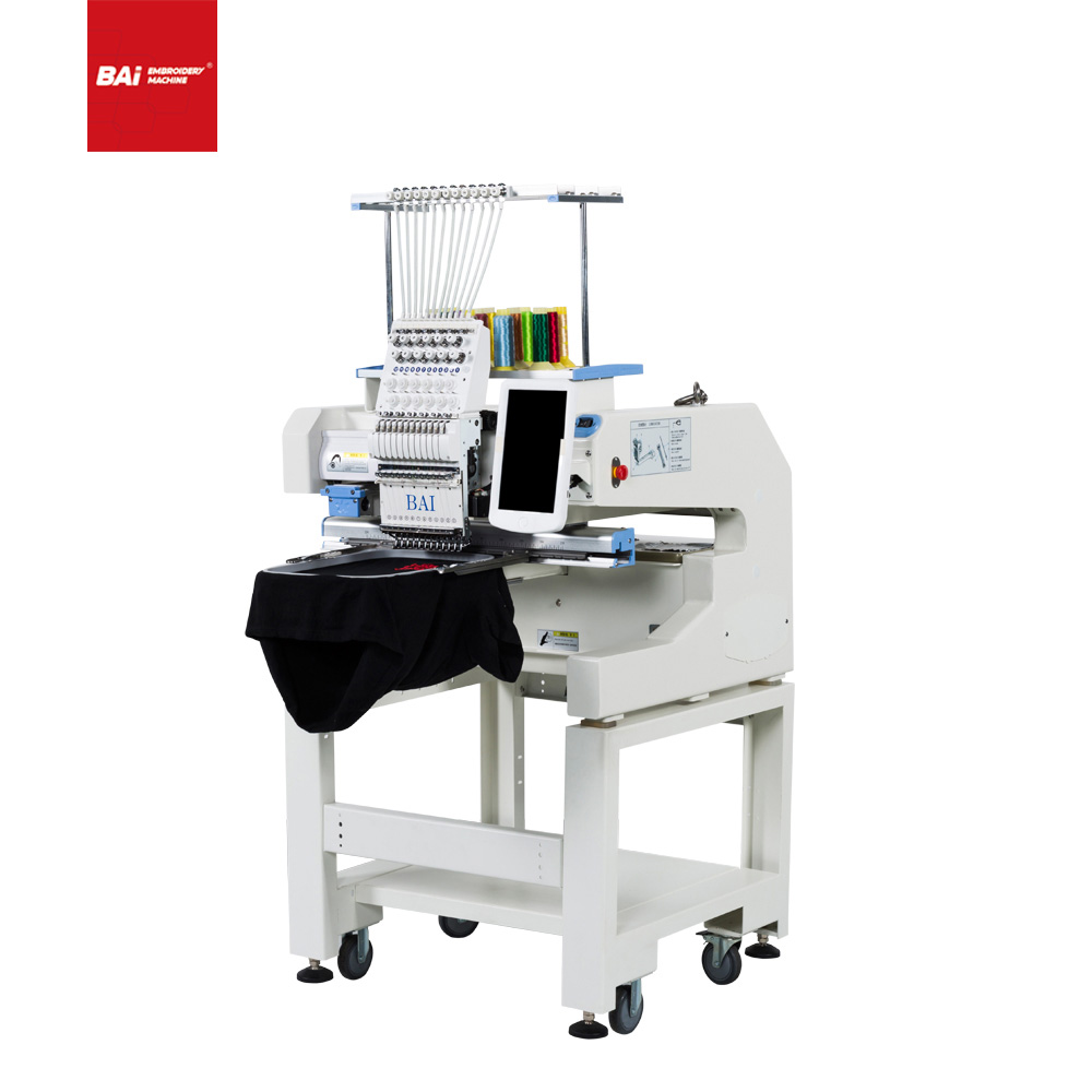 BAI Small Embroidery Machine for Commercial with Computer