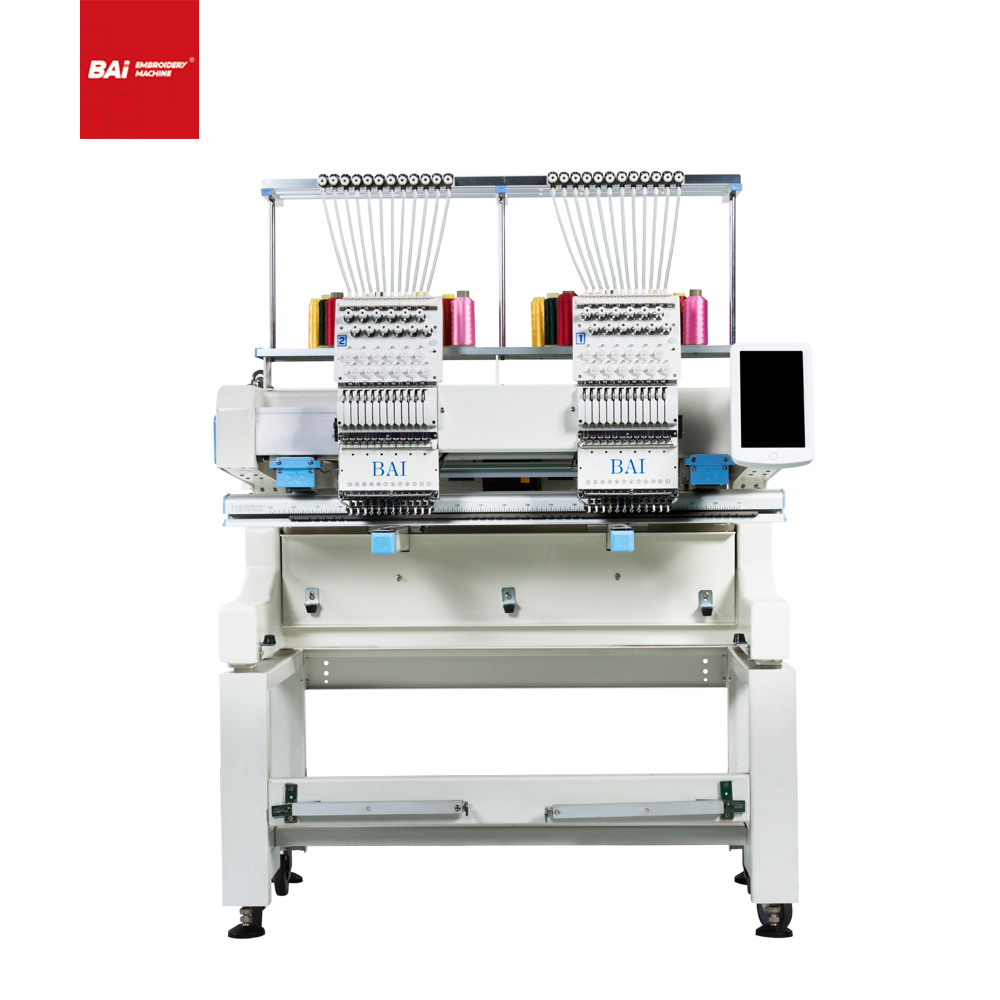 BAI High Quality Computer Embroidery Machine with Free Machine Embroidery Designs