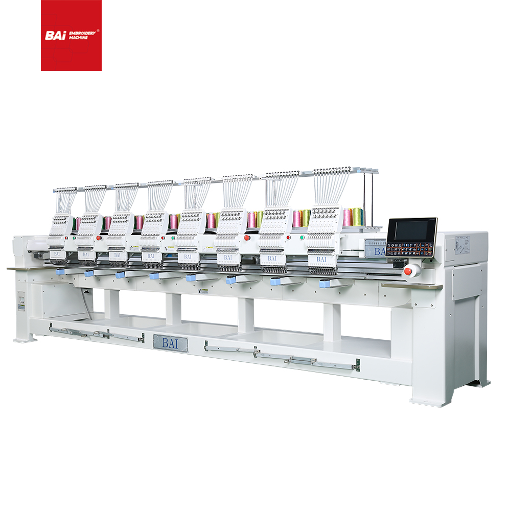 BAI High-speed 12-needle Fully Automatic Computerized Embroidery Machine for Design Shop