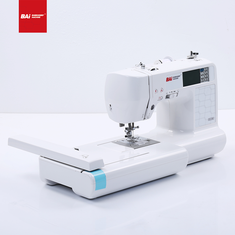 BAI Mini Household Sewing Machine Embroidery Machine for Quilt
