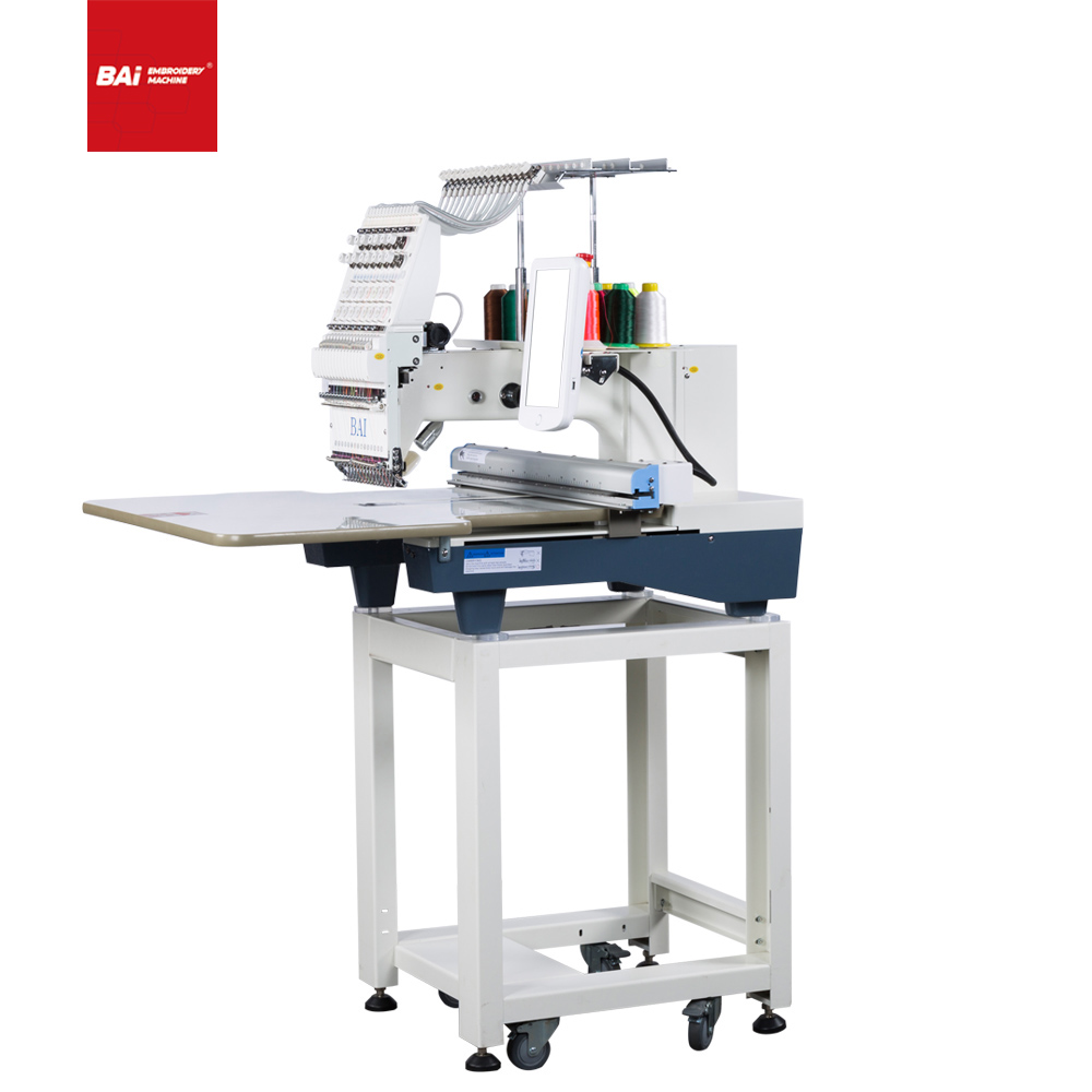 BAI Single Head High Speed Computerized Embroidery Machine with Fully Automated Operation