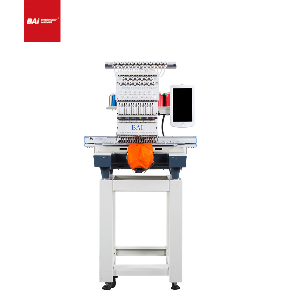 BAI Multifunctional Computer Cap Mixed Embroidery Machine with Factory Price