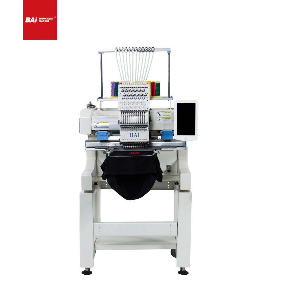 BAI Dahao Embroidery Machine Software with Computer for Tshirt Embroidery