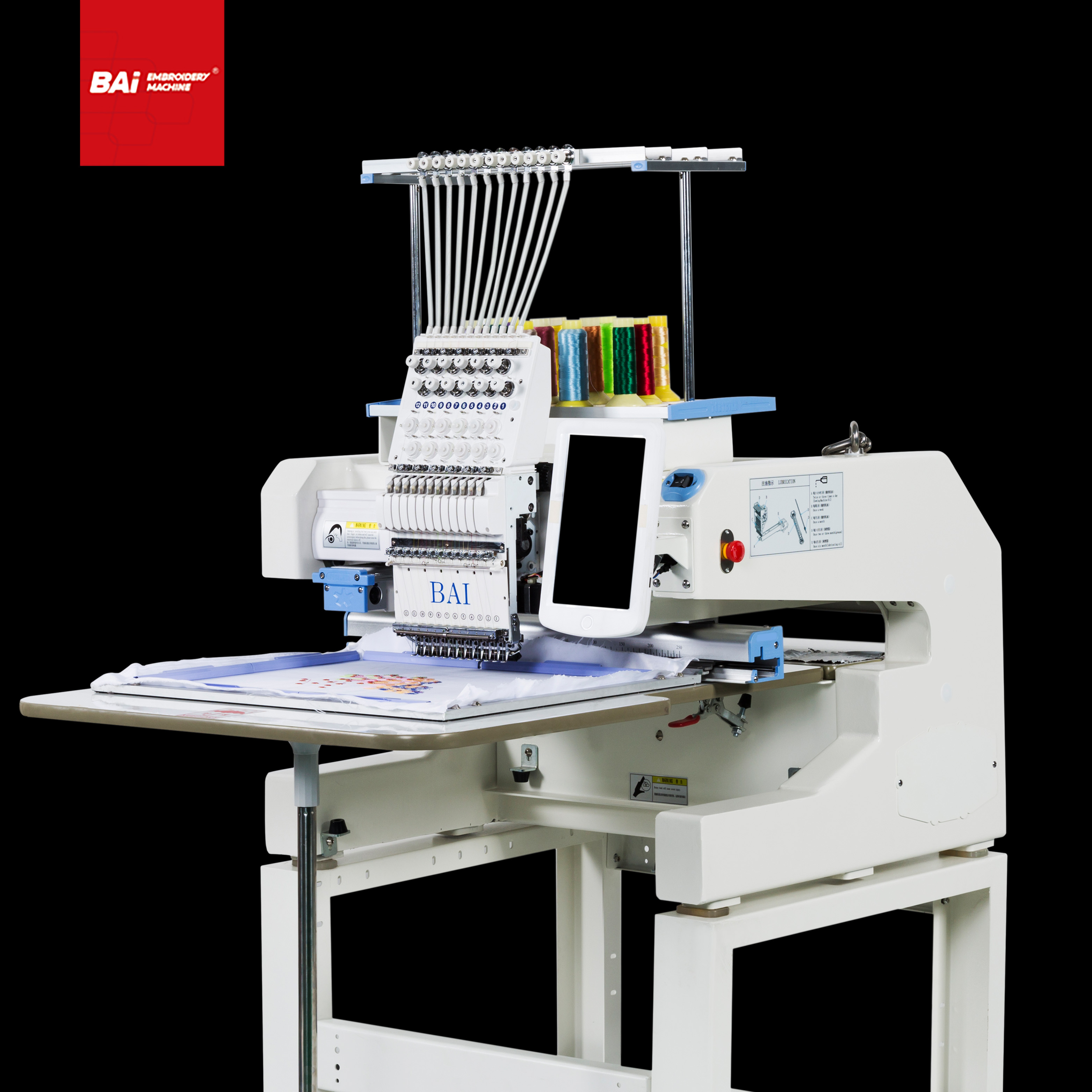BAI Garment Embroidery Machine for Tshirt with Microcomputer Control for Sale