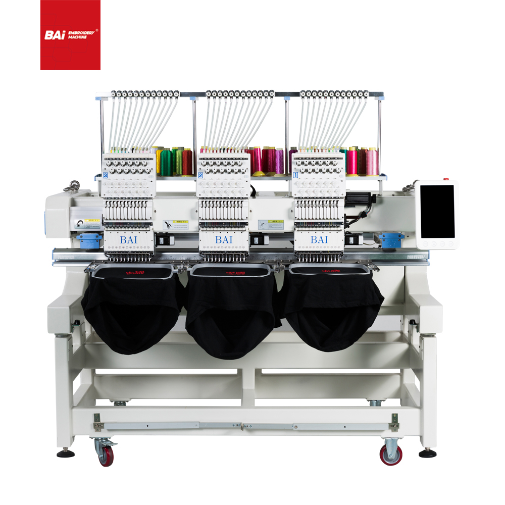 BAI Commercial Computerized Embroidery Machine Suitable for A Variety of Embroidery